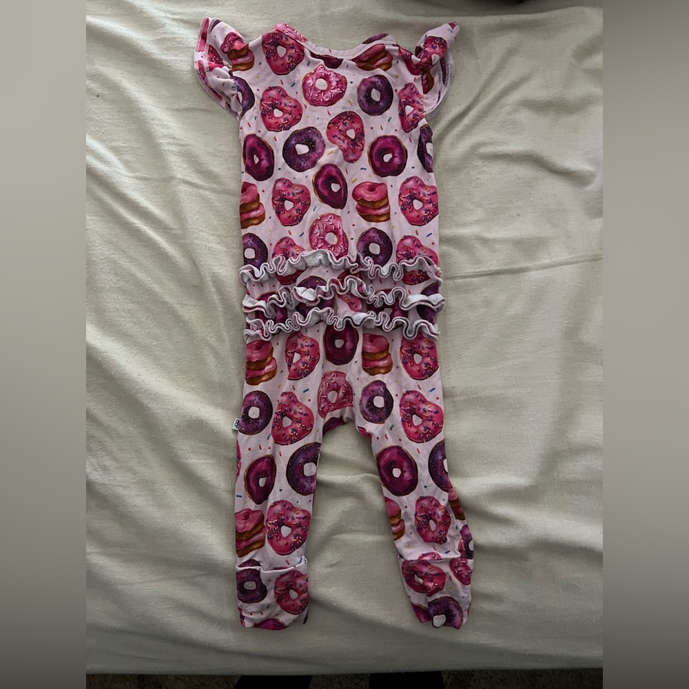 Little bum bums ruffle romper